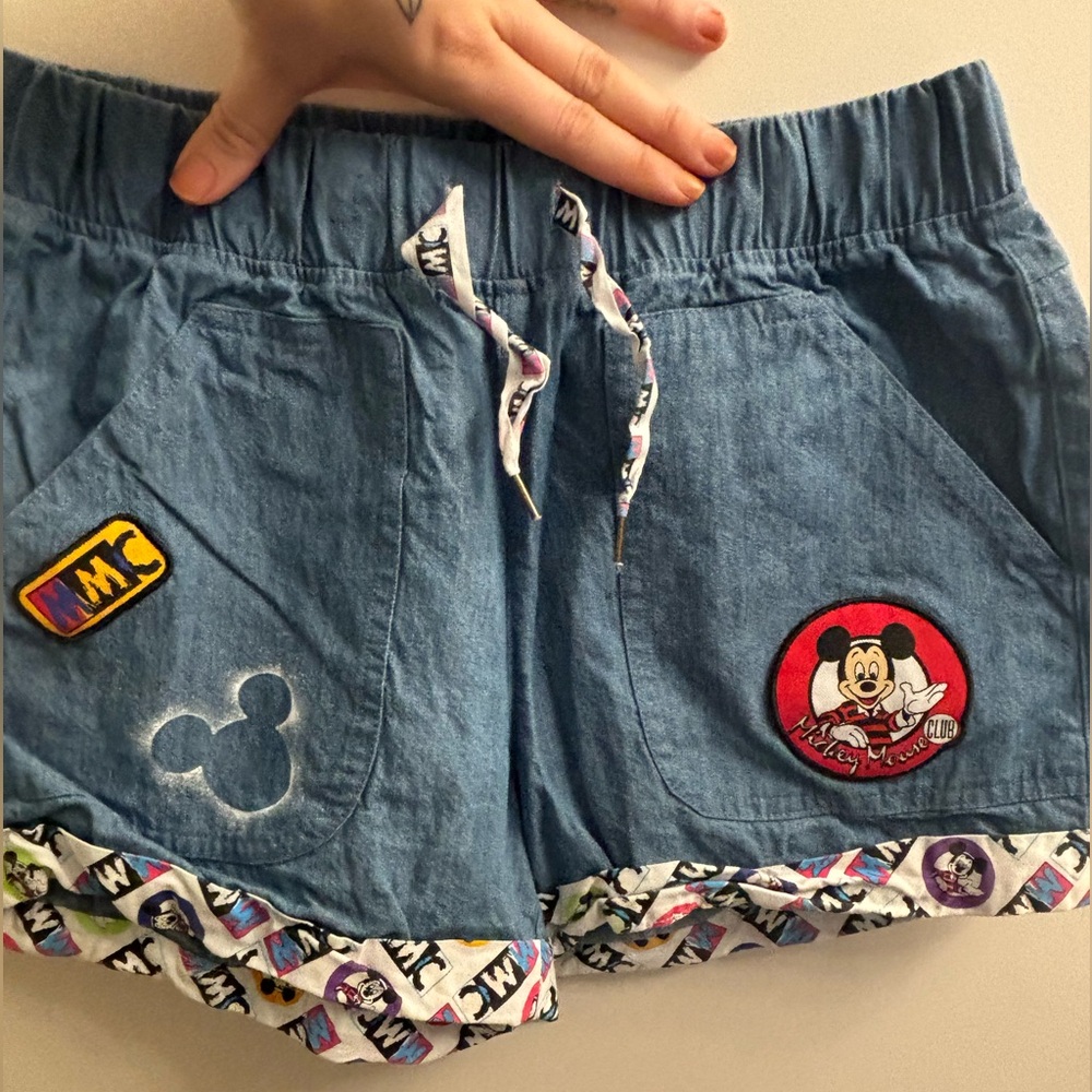 Mickey Mouse Club Shorts XS Disney